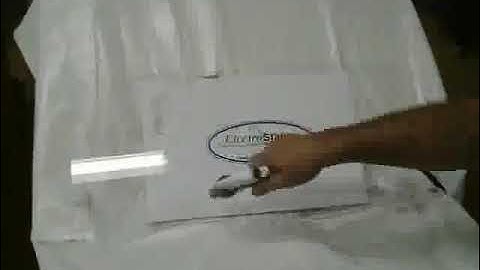 ElectroStatics, Inc. ionized air gun  anti-static blow-off guns in action vs  standard blow-off gun