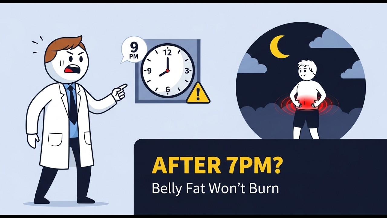 Walking After 7PM? What It Really Does to Belly Fat (Night Walking Science Explained)