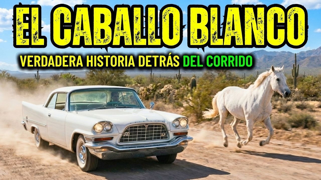 EL CABALLO BLANCO: La verdadera historia detrás del corrido más sufrido de José Alfredo Jiménez