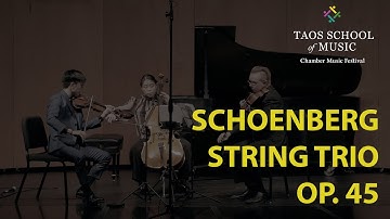 Schoenberg String Trio, Op. 45