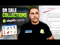 How to create a dynamic sale collection on your shopify store