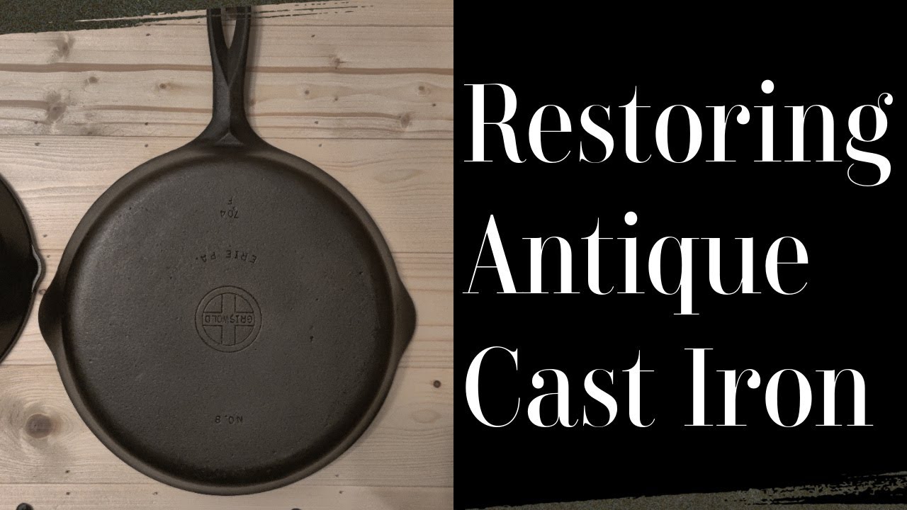 Griswold Cast Iron Skillet Resto Project, If I could only h…