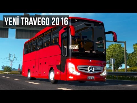 Euro Truck Simulator 2 Yeni Travego 2016 Otobüs Modu