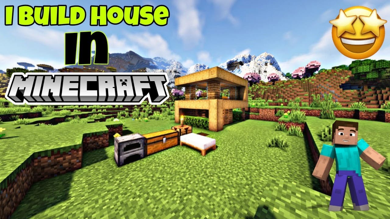 I Build Wooden House In Minecraft | EP 3 | UJ Gamerz - YouTube