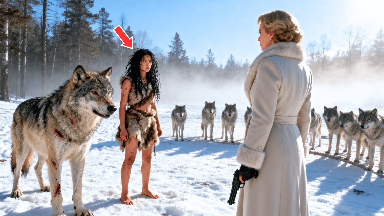 Madrastra dejó a una niña en la nieve—15 años después ella tiembla al ver al “Líder Lobo”