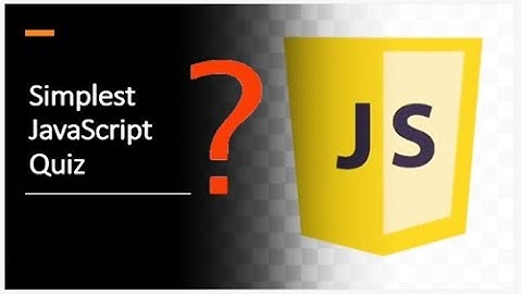 Simple JavaScript Quiz Game (Beginners)