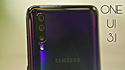 Samsung Galaxy A70 ONE UI 3.1 Official Update