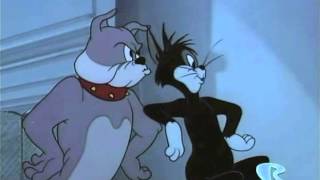 From a tom and jerry cartoon, this is quick clip of the ending where
one tomcats makes fun spike.