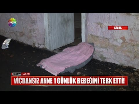 Vicdansız Anne 1 Günlük Bebeğini Terk Etti!