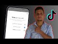 طريقة انشاء حساب تيك توك TikTok للمبتدئين 2026 