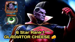 Gauntlet's Gladiator Cheese by 6 Star Rank 1 Mcoc | Marvel Contest of Champions