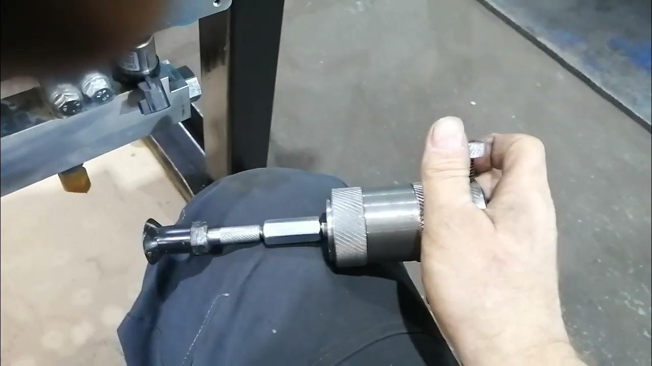 машинка для притирки клапанов. - YouTube