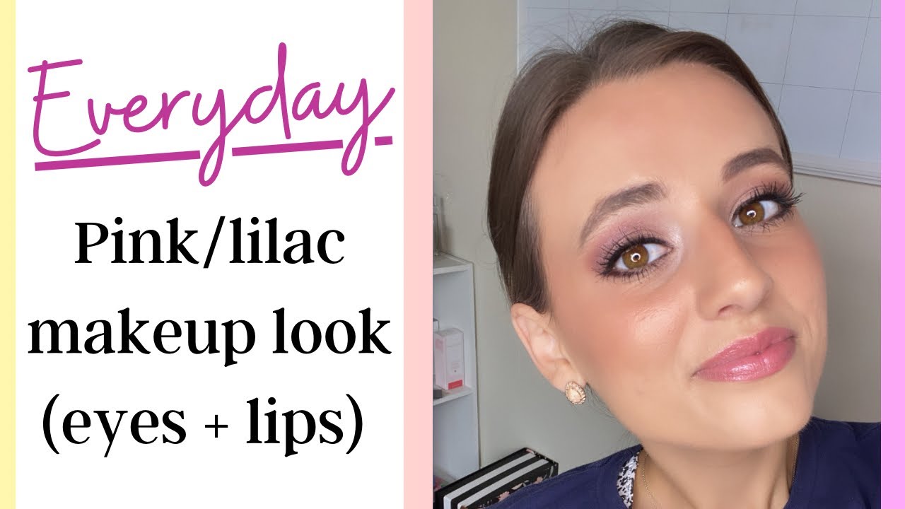 Everyday Pink/Lilac Eyeshadow + Lip Combo using Mary Kay Products!