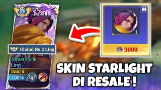 AKHIRNYA SKIN STARLIGHT DI RESALE KEMBALI ! Siapkan Starlight Fragmen Kalian Guys !!