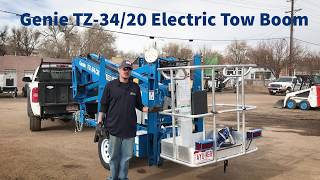 Demo: How to Operate a Genie TZ34/20 Electric Towable Boom Lift