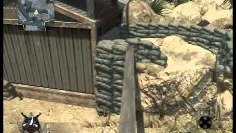Call of Duty Black Ops- 2 Great Hiding Spots on Firing Range
