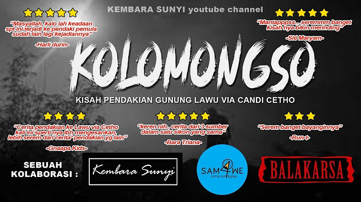 POCONG HITAM DI POS 2 GUNUNG LAWU VIA CANDI CETHO. (KEMBARA SUNYI X SAMAWE X BALAKARSA) PART 1