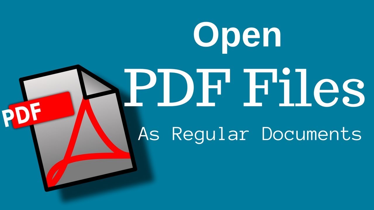 how to open pdfs in pages