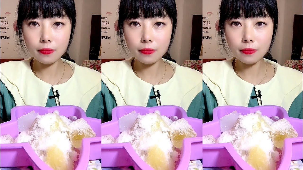 HARD ICE / CLEAR ICE / CRUSHED ICE / ZHAOFENG HARD ICE. ICE EATING