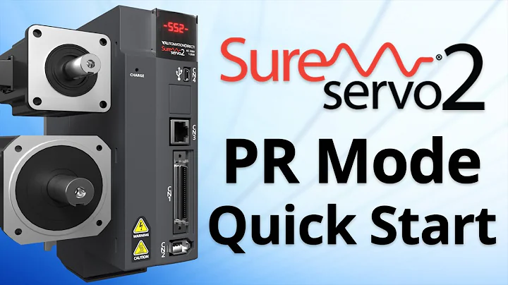 SureServo2 Position Register Mode (PR Mode) Quick Start from AutomationDirect