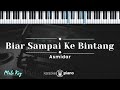 Biar Sampai Ke Bintang - Asmidar (KARAOKE PIANO - MALE KEY)