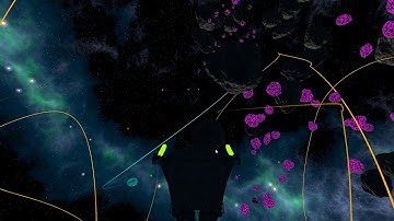 GAME ENGINE SPACE PROJECT- AI with state machines and obstacle avoidance w/player Pitch, Yaw & Roll