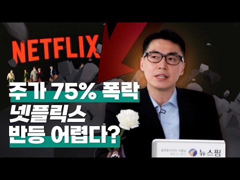 [투자직감] 넷플릭스 주식 75% 폭락…반등은 어렵다?