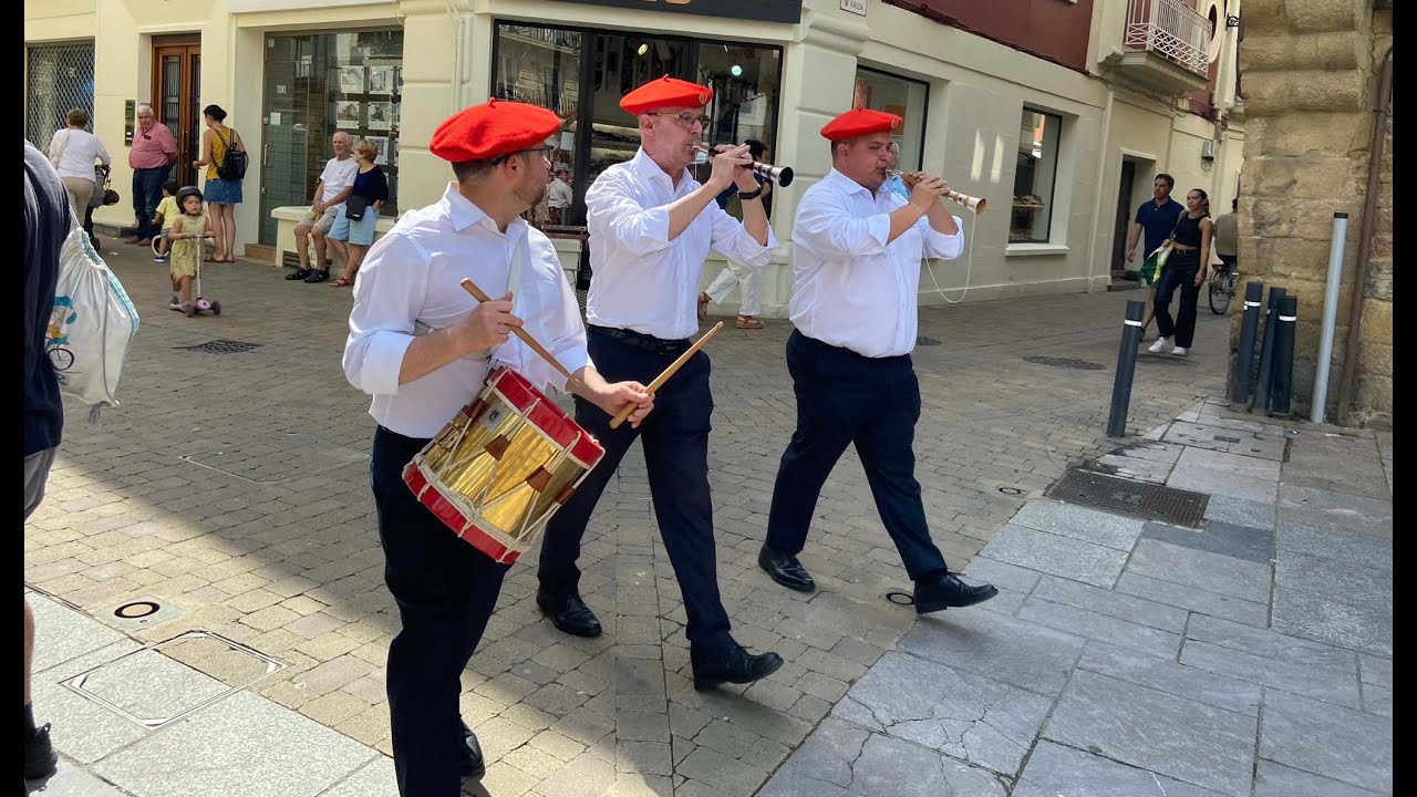 Gaiteros de Estella. Zarautz, 2023