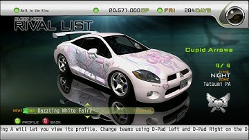 IMPORT TUNER CHALLENGE   XBOX 360   Video 007 of 055   RIVAL LIST   CUPID ARROWS