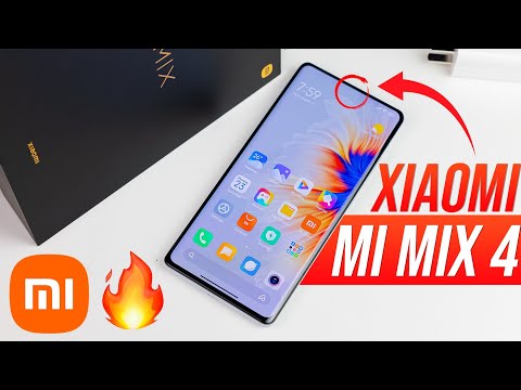 Xiaomi Mi Mix 4 Распаковка и Первый обзор 🔥 ЛУЧШАЯ камера под дисплеем!