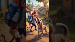 bhandara aur dog ki ladai 😤🙉#aivideo #automobile #cartoon #ai #funny #shorts #dog #trending #viralai