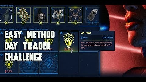 Day Trader Nightwave Challenge [Easy method] | Win 3 wagers in row