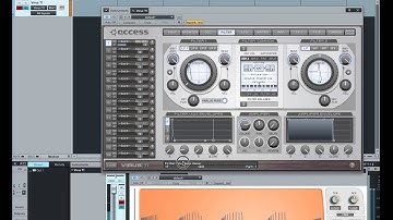 How to make  Kick Drum self-oscillating filter access virus Ti