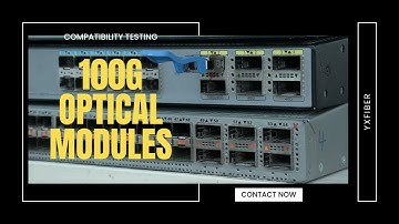 100G optical module compatibility test