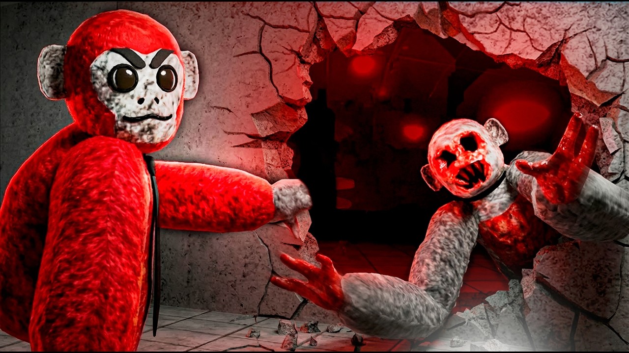 Big Larry Is OVERPOWERED In Scary Baboon!