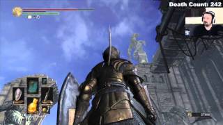 Dark Souls III playthrough pt101 - Return to Archdrake: Ancient Wyvern Boss!