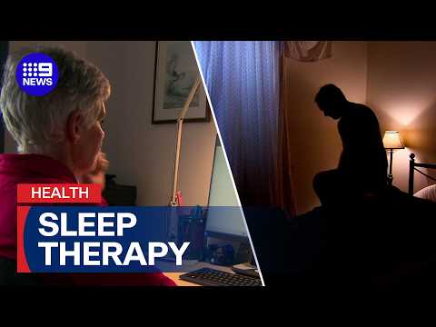 Digital breakthrough helping insomnia sufferers sleep | 9 News Australia