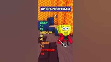 Ap Brainrot Exam🧠 #brainteasers #brainrot #spongebob #generalknowledge