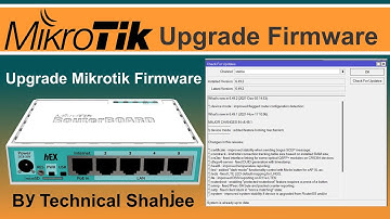 How To Upgrading MikroTik Routerboard Firmware | Using Winbox | Update Mikrotik RB 750 GR3