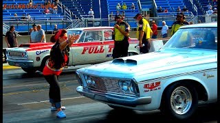 Drag Racing Classic Cars Nostalgia Super Stock at Chicago Raceway