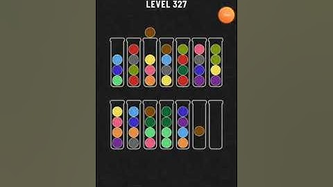 Ball sort puzzle level 327