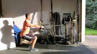 How To - Squat Band Row - Exercise Tutorials