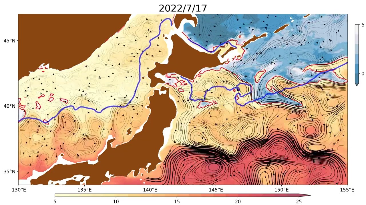 暖水渦が強い (親潮ウォッチ2022/6) – 黒潮親潮ウォッチ