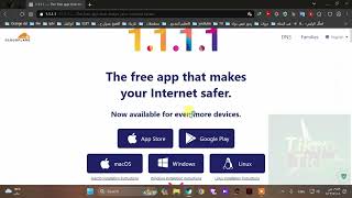 شرح برنامج  Cloudflare WARP Dns 1 1 1 1 2023