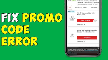 How To Fix UBER EATS PROMO CODE ERROR (COMPLETE METHOD)