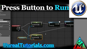 Unreal Engine 4 Tutorial | Press Button To Sprint / Run