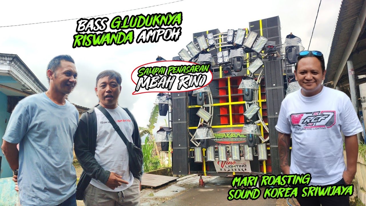 Mbah Rino Penasaran🔥 Riswanda One Keluarkan bass Gluduknya‼️Sam Tello Mari Roasting Sound korea