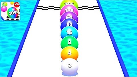 run, ballrun ballrun2048 Ball Run 2048 Merge Race Run 3D ! All Levels Gameplay (74-80) android, ios