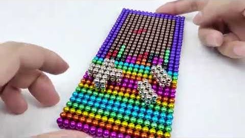 DIY | How to Build Tetris Game Machine With Magnetic Ball | Creative Magnet SS