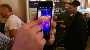 CAT S61 smartphone with Flir thermal imaging